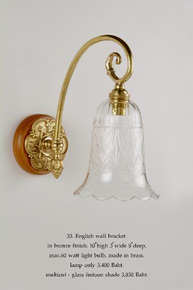 English Wall Lamp Item Code ELS33