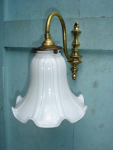 Wall Lamp JL01C size shade high 140 mm. wide 17.5 cm. top 56 mm.bracket 9 mm.deep 22 cm.