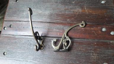 brass hook Item Code U.072 size wide 28 mm.long 120 mm.