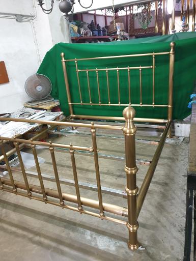 ฺBrass bed 6 feet Item Code BB06 size 6 feet