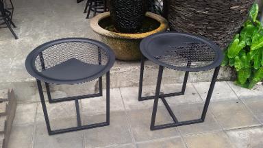 Iron Coffee Table Code ICTB001 size wide 50 cm.4 pcs / price per set